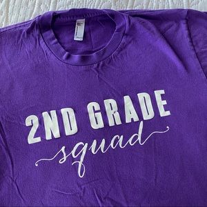 Teacher Tee: 2nd Grade Squad